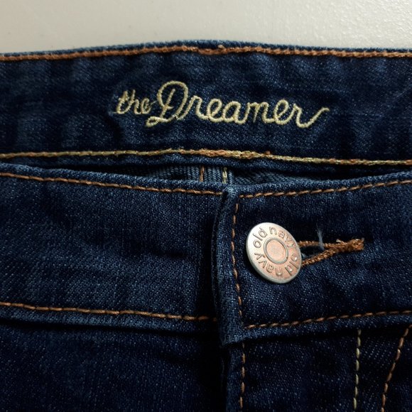 Old Navy Dreamer Dark Wash Mid-Rise Jeans - Picture 12 of 15